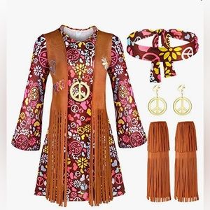 70s Hippie Costume XLarge